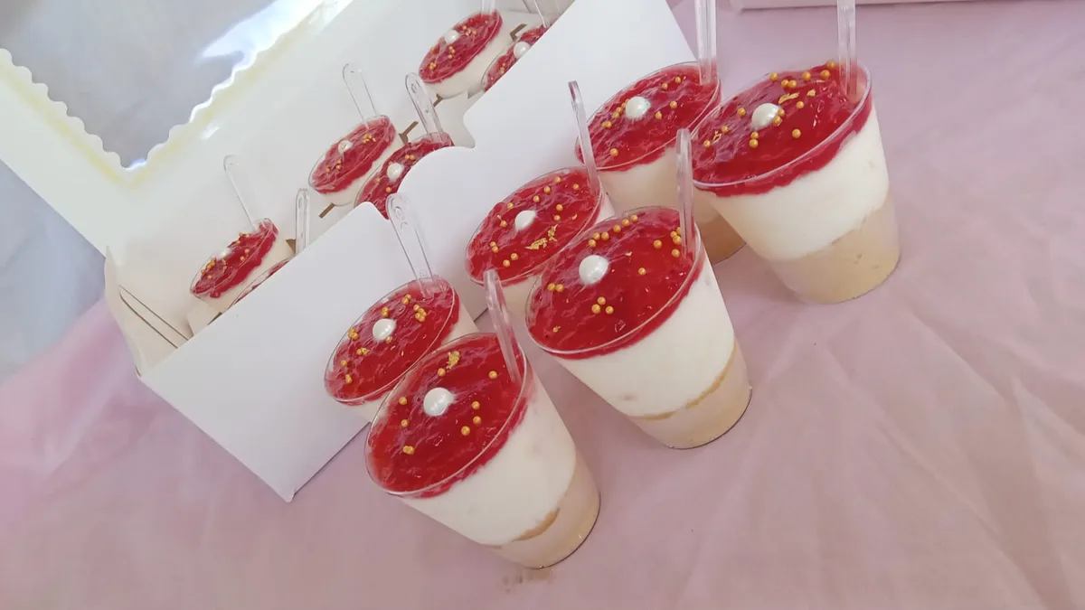 Shot de cheesecake